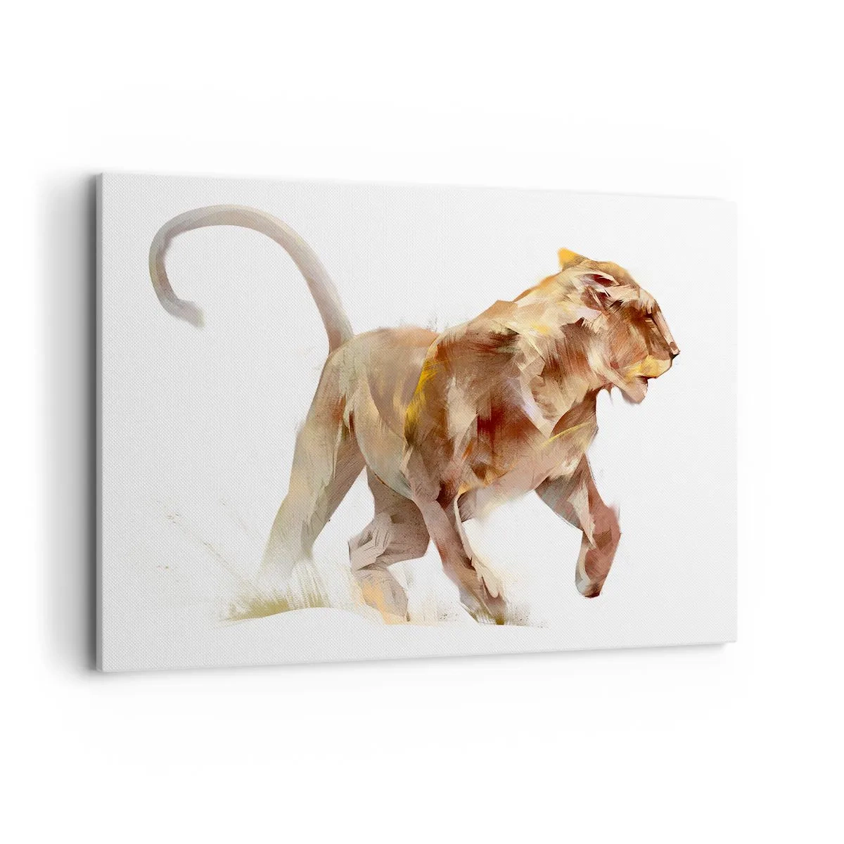 Lærredstryk - Billede på lærred - Vild ynde - 120x80 cm