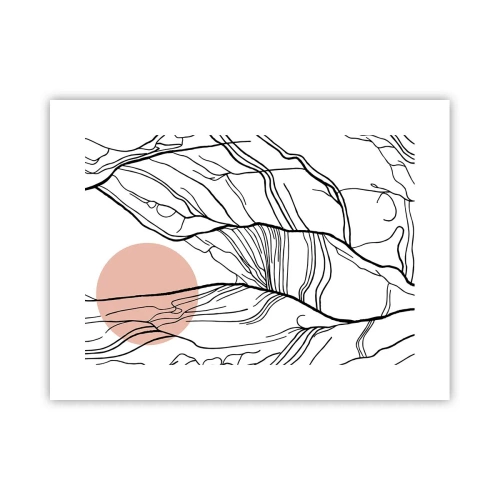 Plakat - I et netværk af kviste - 40x30 cm