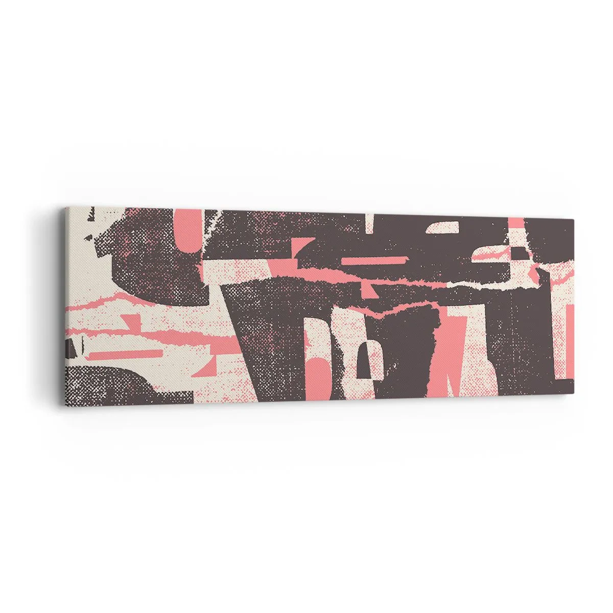 Lærredstryk - Billede på lærred - Al trængsel og travlhed - 90x30 cm