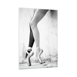 Billede på glas - Ballerina, voila! - 50x70 cm