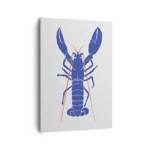 Lærredstryk - Billede på lærred - Hummer udsøgt i granatæble - 50x70 cm