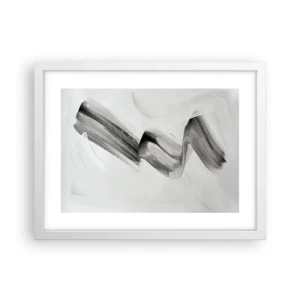 Plakat i hvid ramme - Bare for sjov - 40x30 cm