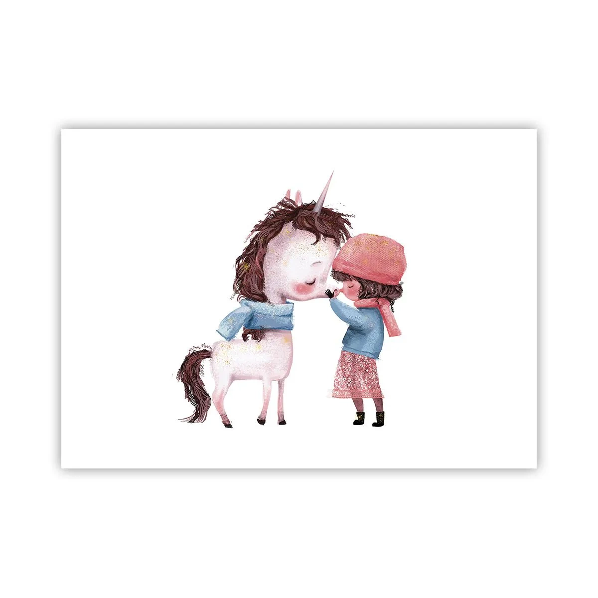 Plakat - En vinterhistorie - 70x50 cm