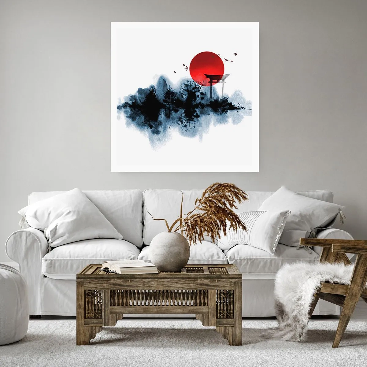 Plakat - Et japansk synspunkt - 50x50 cm