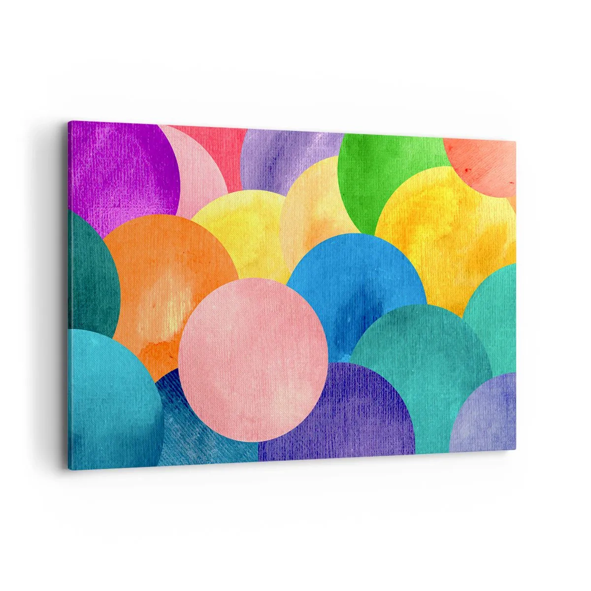 Lærredstryk - Billede på lærred - Den oprindelige fylde af liv - 120x80 cm