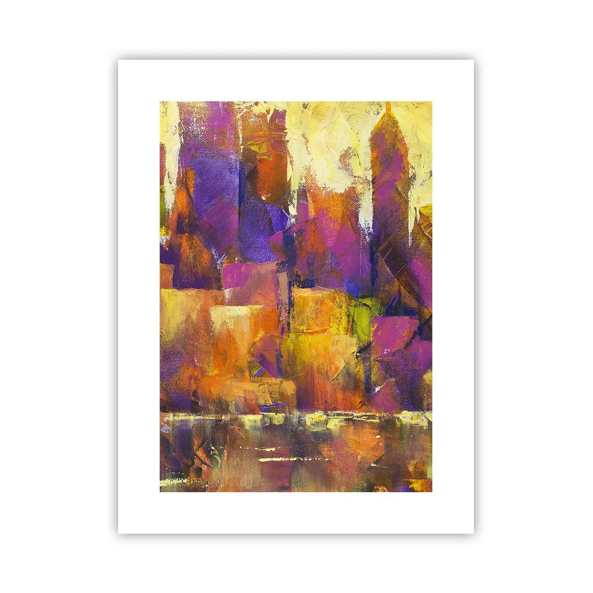 Plakat - Metropolitansk sammensætning - 30x40 cm