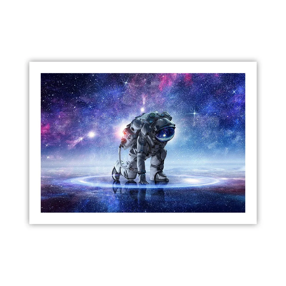 Plakat - Den stjerneklare himmel over mig - 70x50 cm