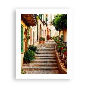 Plakat - Magien ved en spansk ferie - 40x50 cm