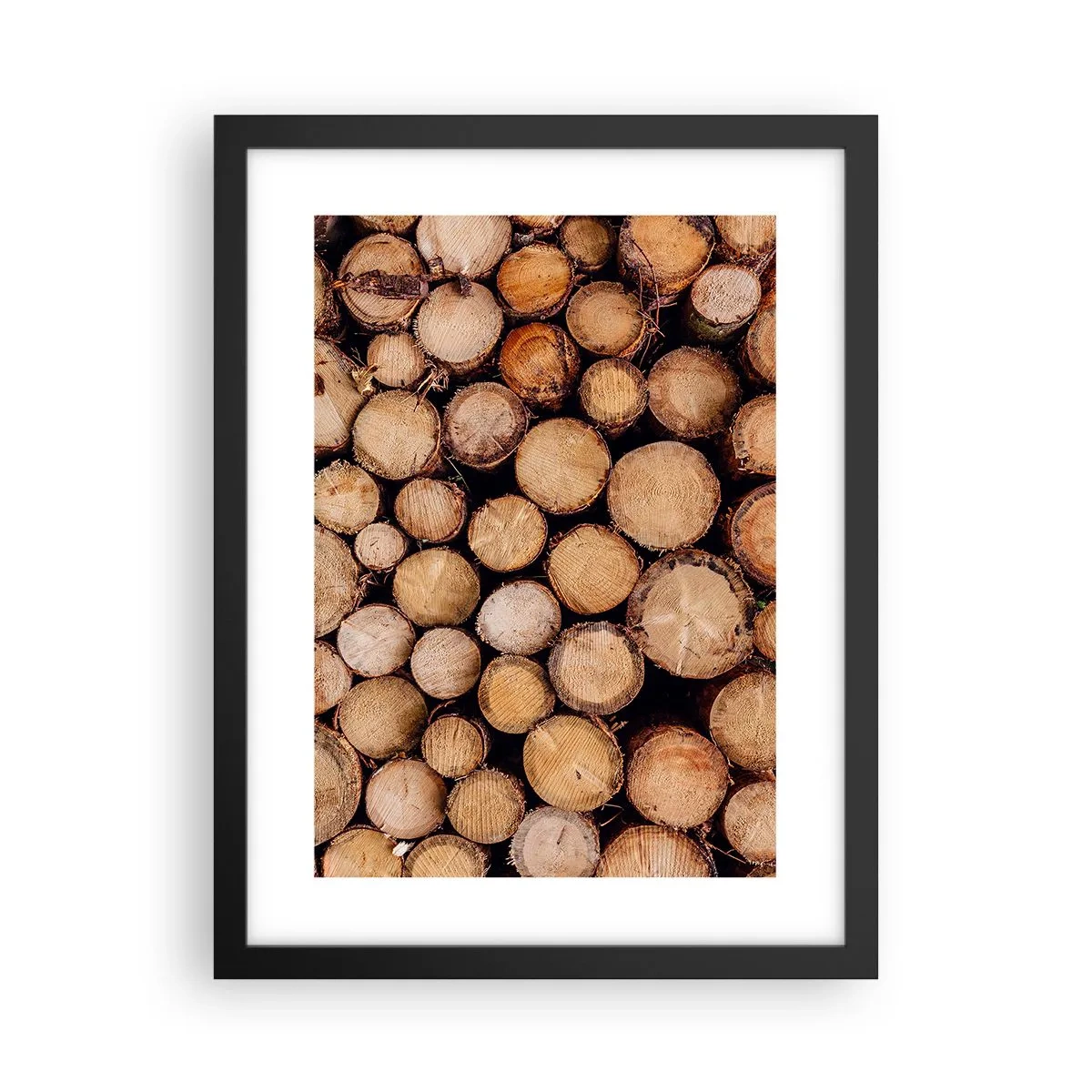 Plakat i sort ramme - En ny begyndelse - 30x40 cm