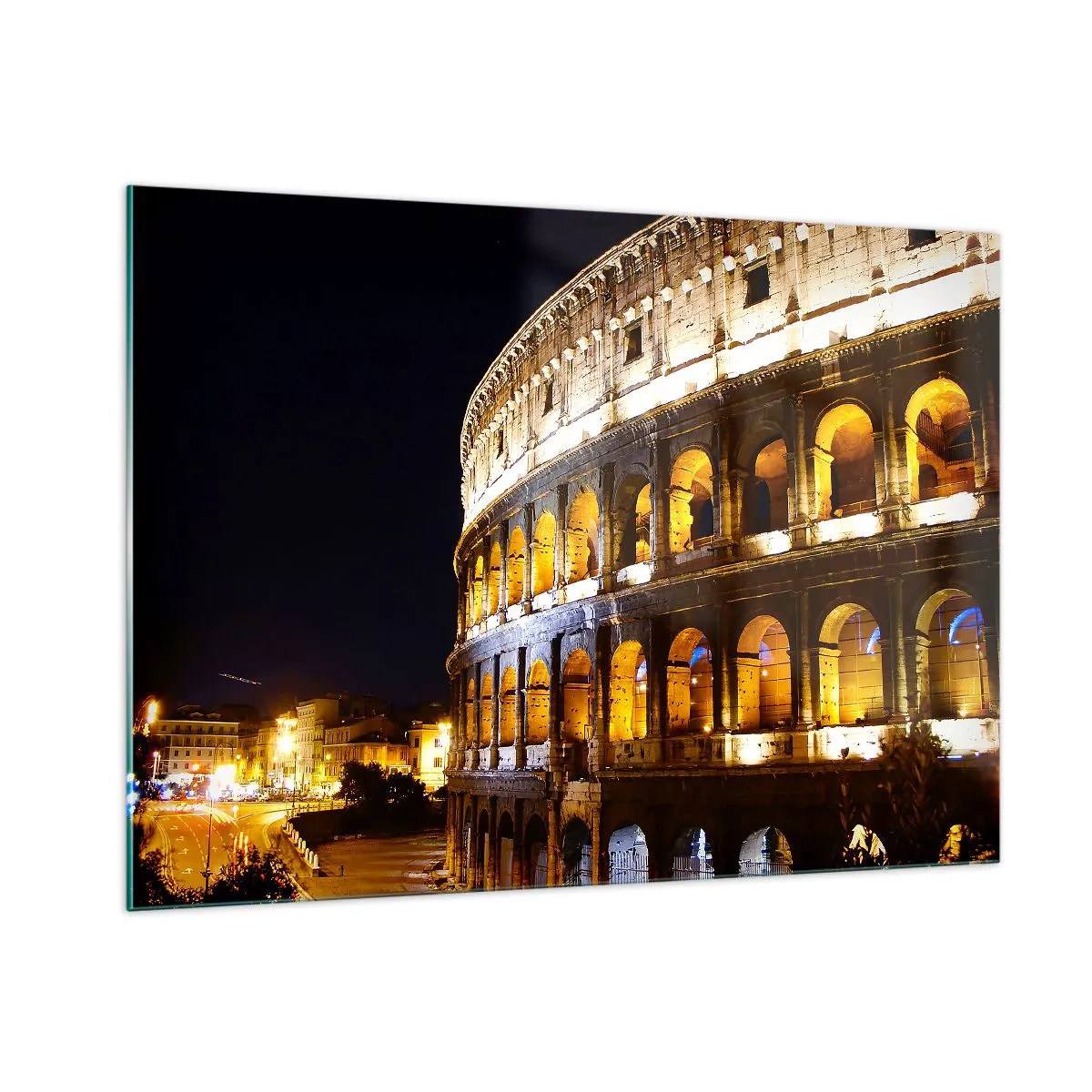 Billede på glas - Legene er ved at begynde - 100x70 cm