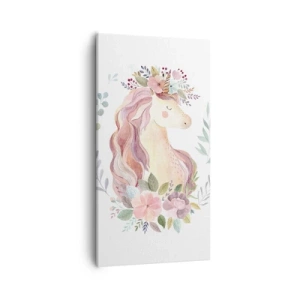 Lærredstryk - Billede på lærred - En invitation til eventyrets verden - 55x100 cm