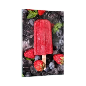 Billede på glas - En smag af varm sommer - 70x100 cm