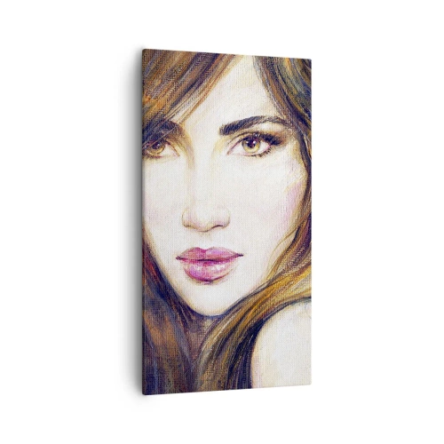 Lærredstryk - Billede på lærred - En øre for dine tanker - 55x100 cm