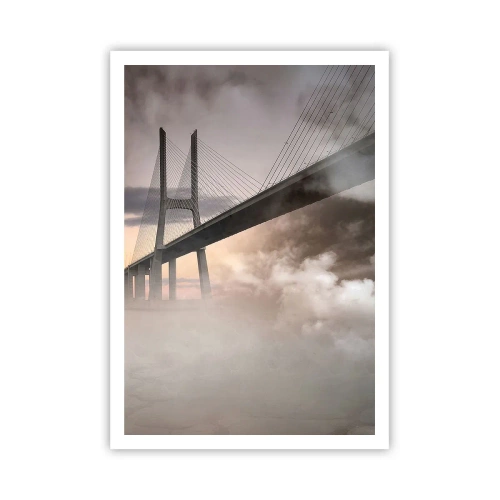 Plakat - På en flod, der ikke eksisterer - 70x100 cm