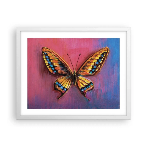 Plakat i hvid ramme - Naturens juvel - 50x40 cm
