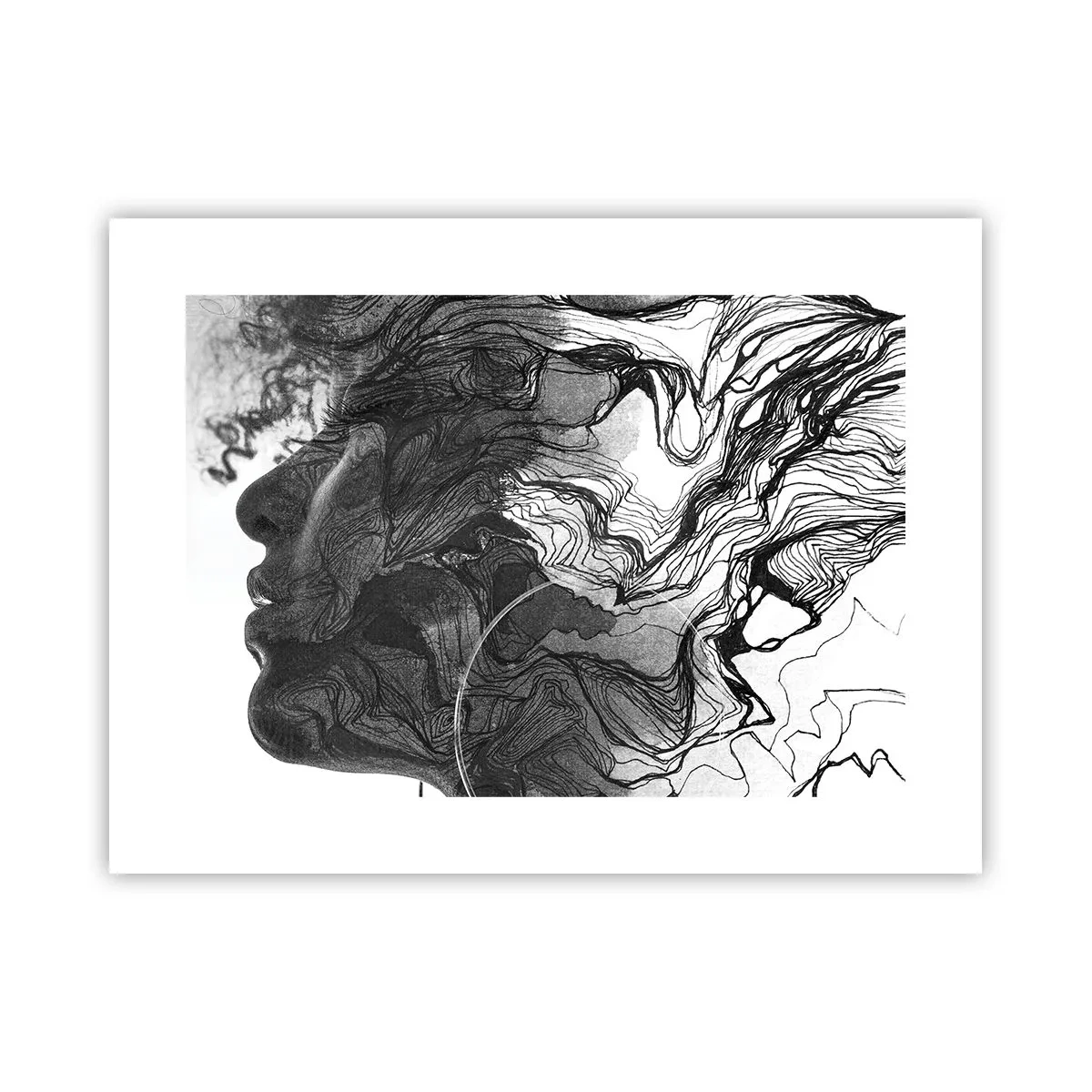 Plakat - Forviklet i drømme - 40x30 cm