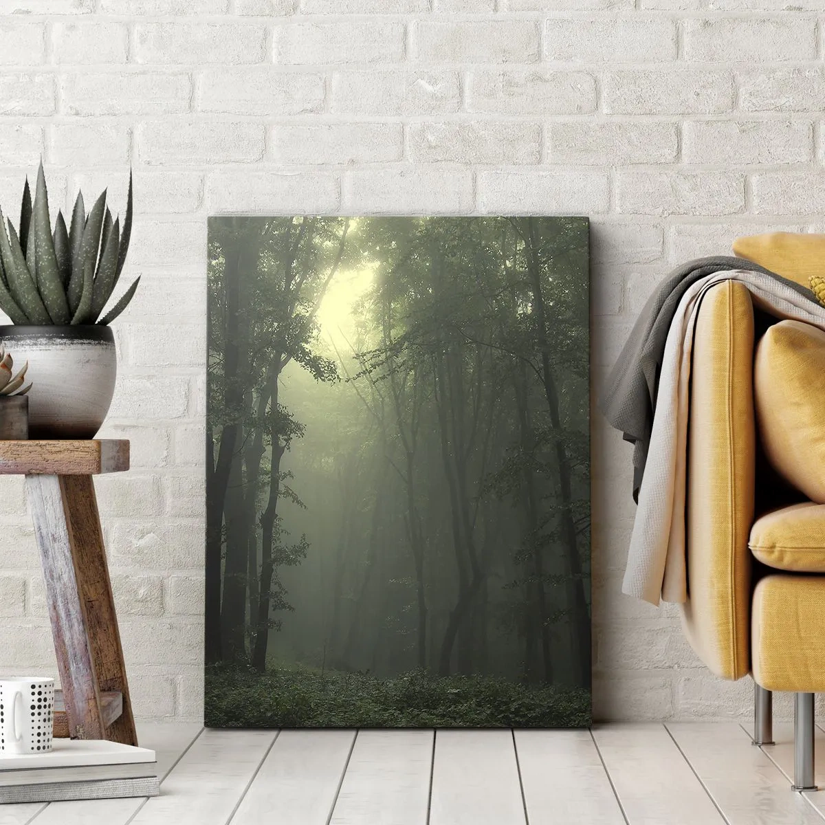 Lærredstryk - Billede på lærred - Før han vågner op - 50x70 cm