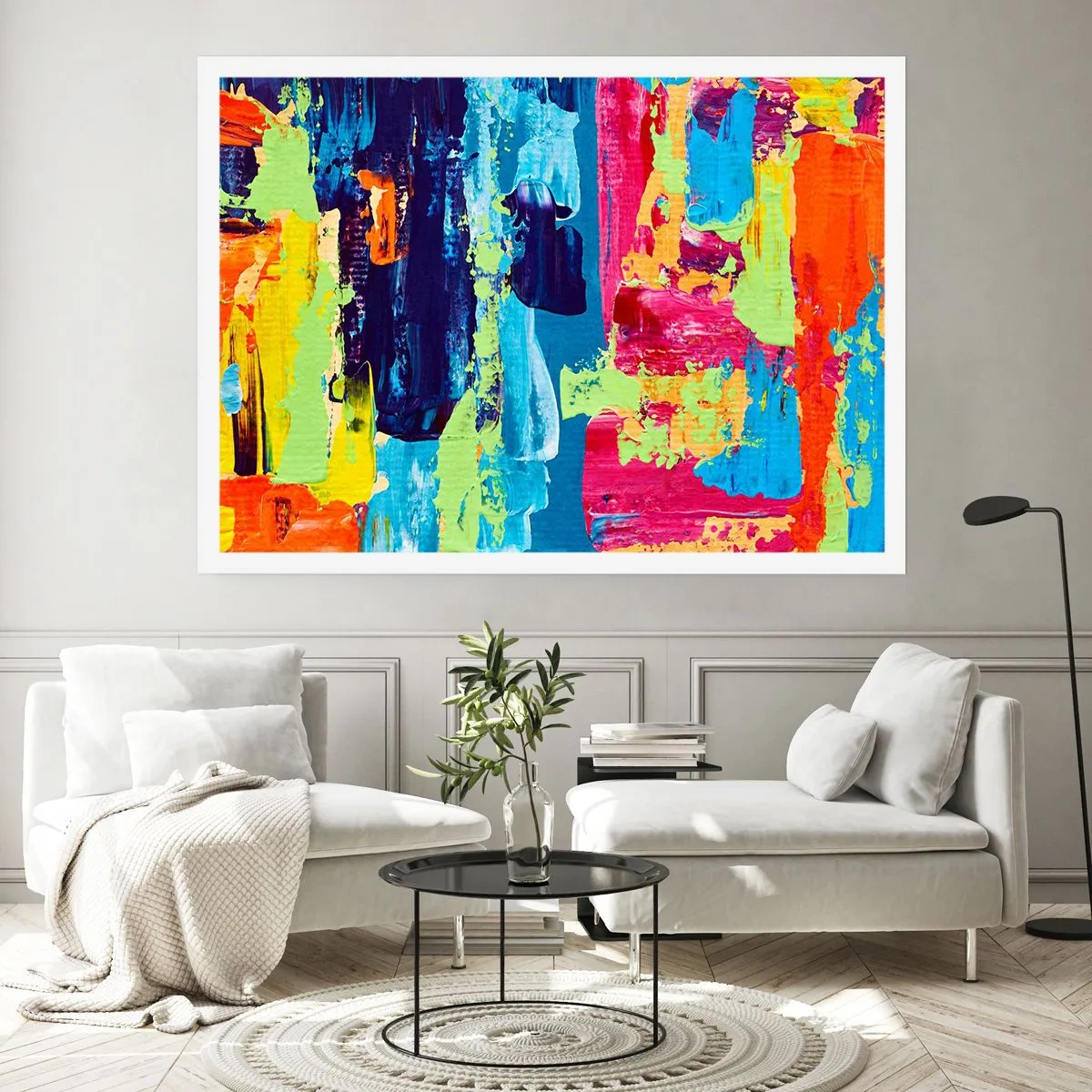 Plakat - Livet er smukt! - 100x70 cm