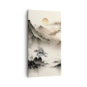 Lærredstryk - Billede på lærred - Orientens unikke charme - 55x100 cm