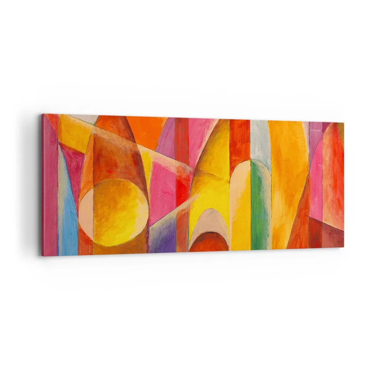 Lærredstryk - Billede på lærred - Solens katedral - 100x40 cm