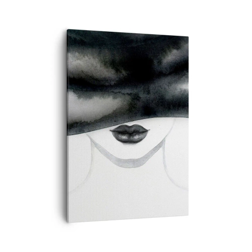 Lærredstryk - Billede på lærred - Et sensuelt mysterium - 50x70 cm