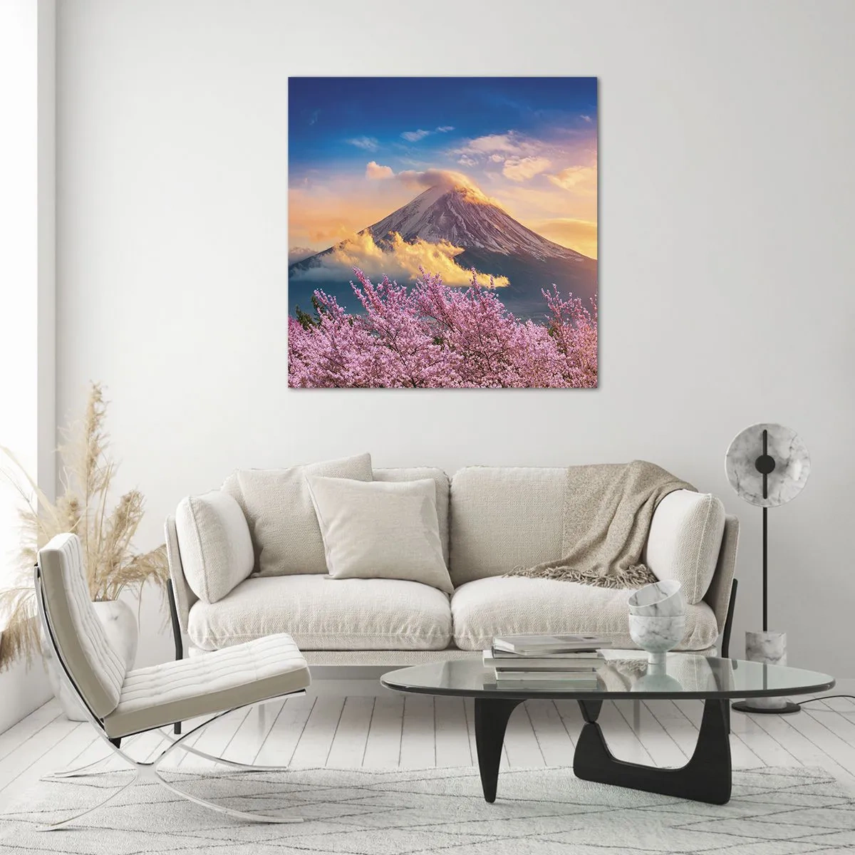 Billede på glas - Japansk hellighed - 50x50 cm