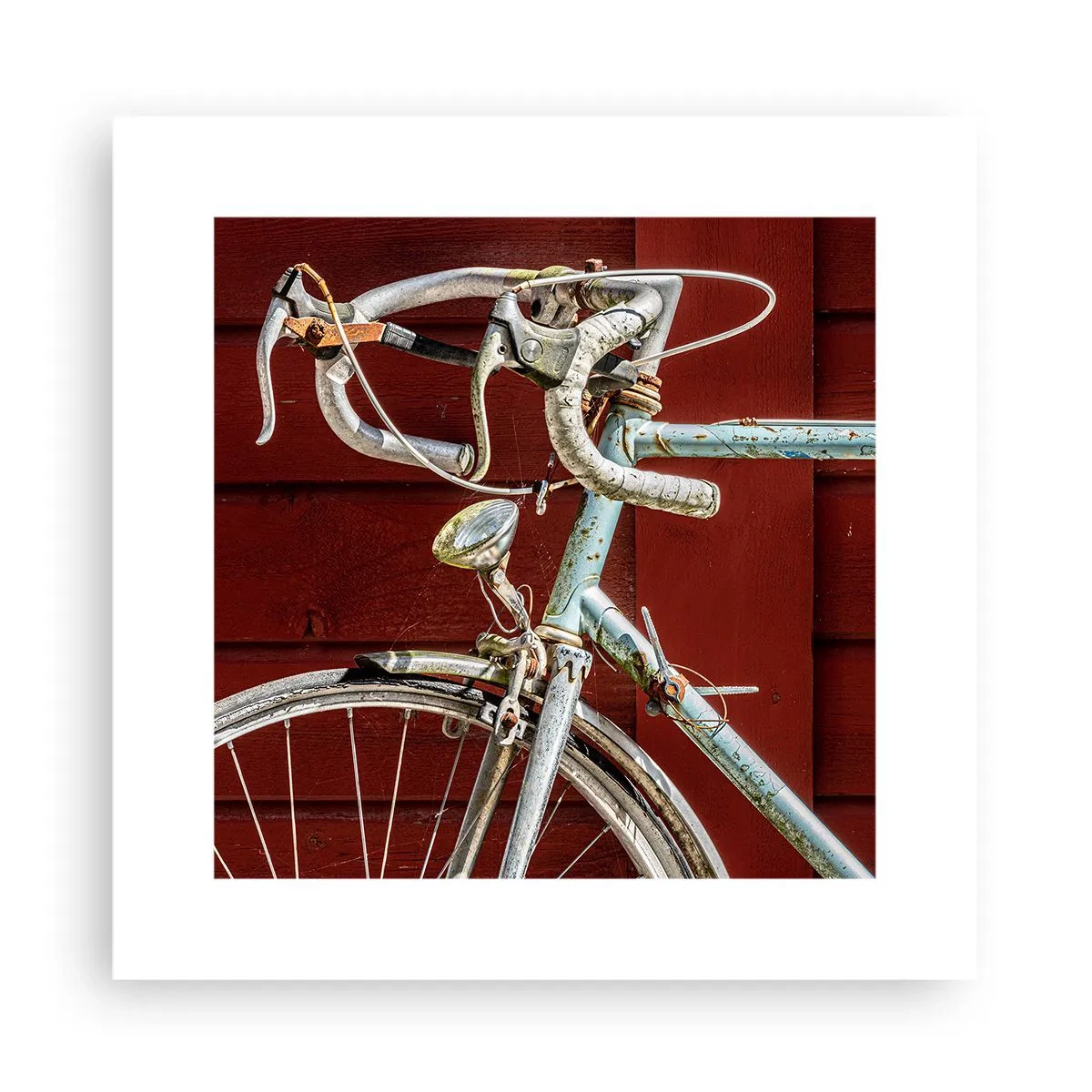 Plakat - Skabt til at sejre - 30x30 cm