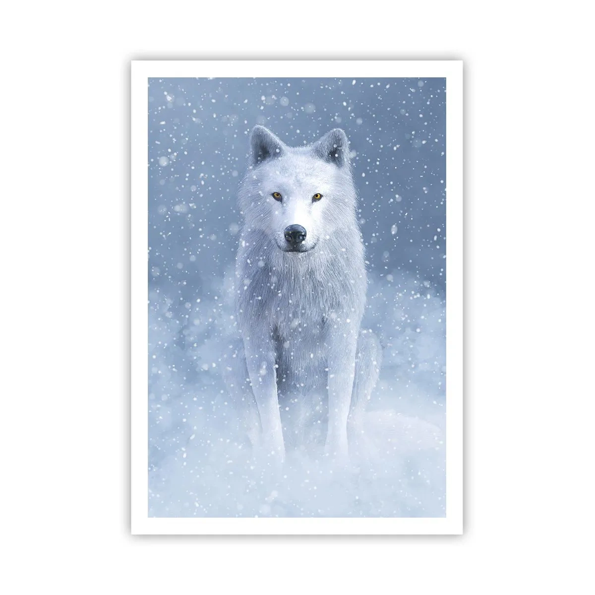 Plakat - I vinterens ånd - 70x100 cm