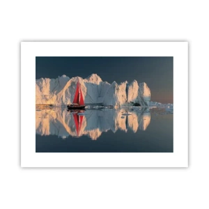 Plakat - På kanten af verden - 40x30 cm