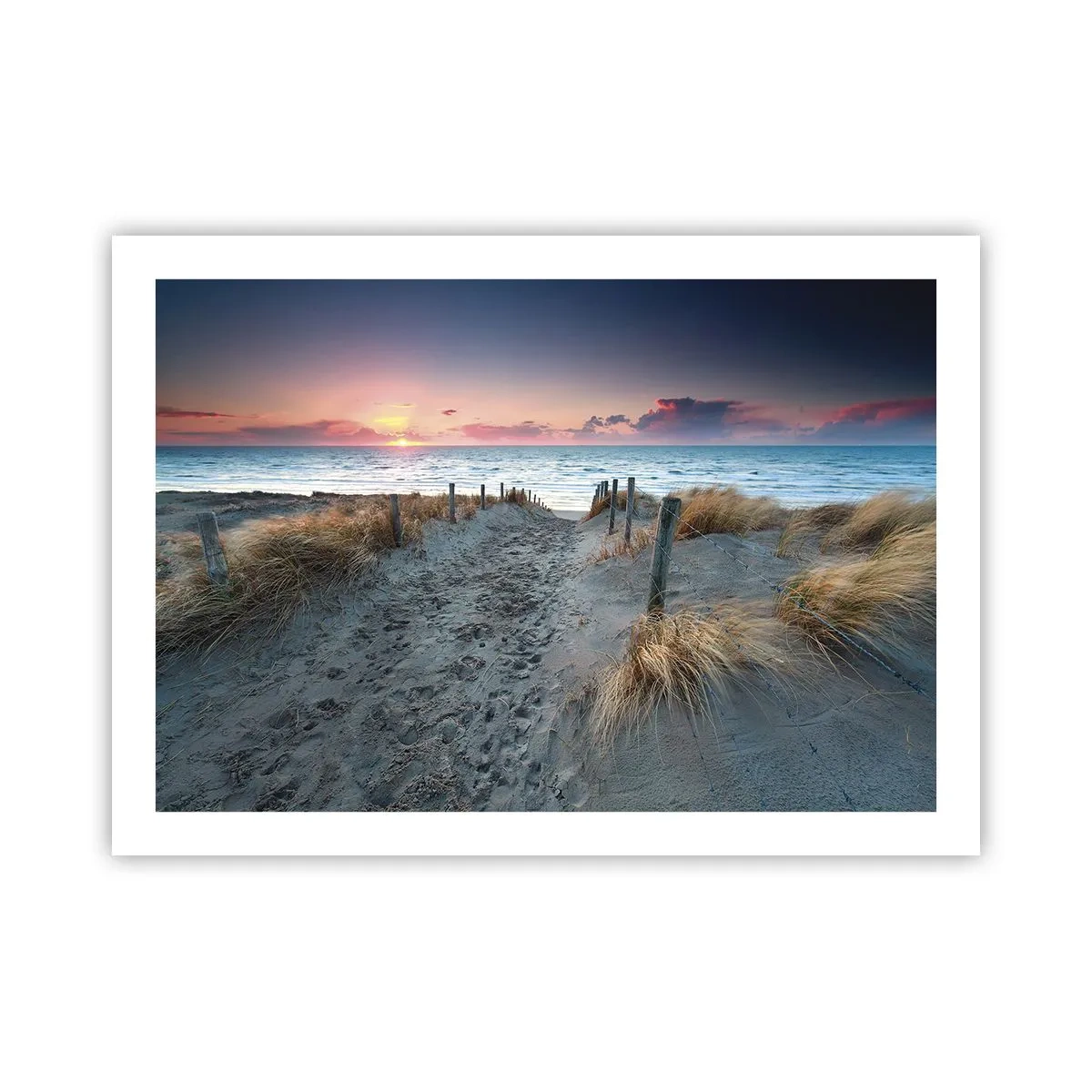 Plakat - Du har udgydt en regnbue af strålende pragt.... - 70x50 cm