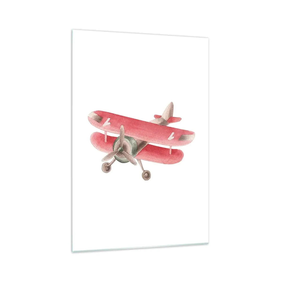 Billede på glas - Klar til at flyve højt - 70x100 cm