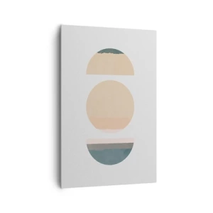 Lærredstryk - Billede på lærred - Hjul for hjul - 80x120 cm