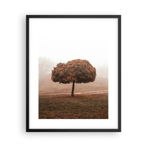 Plakat i sort ramme - Efter en travl sommer - 40x50 cm