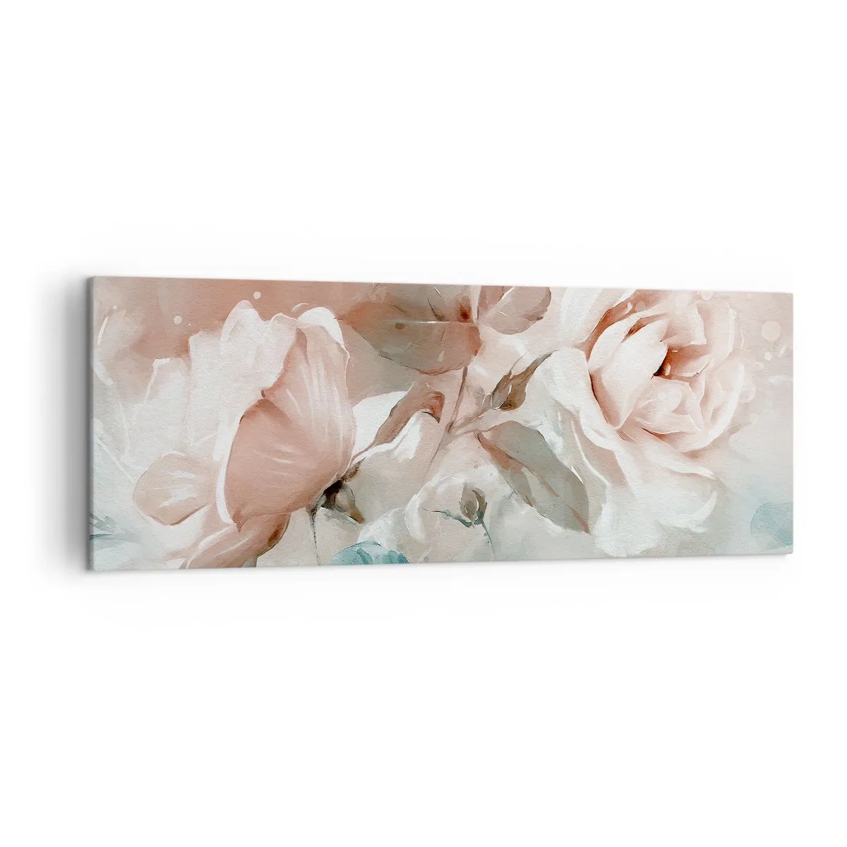 Lærredstryk - Billede på lærred - Den romantiske ånd - 140x50 cm