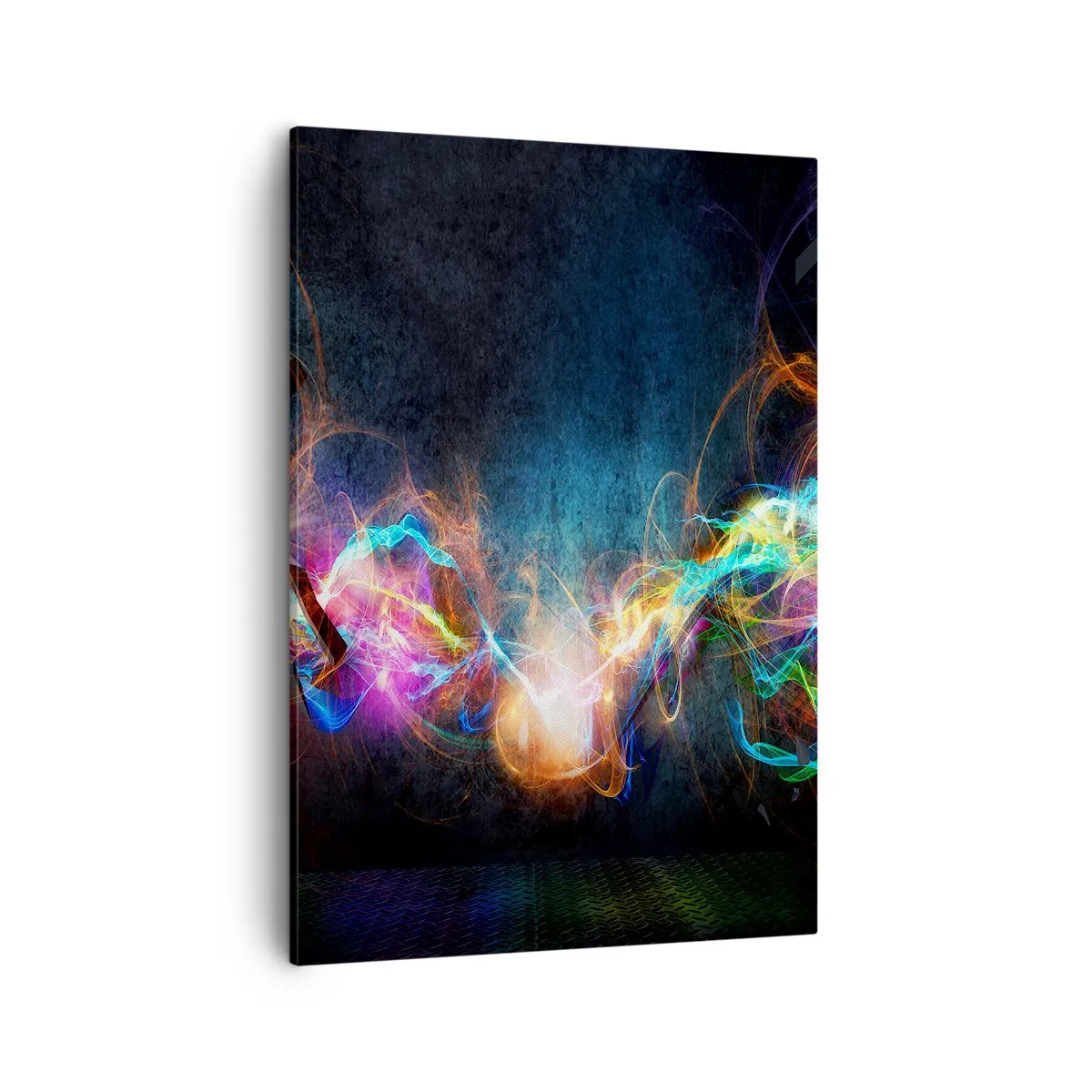 Lærredstryk - Billede på lærred - Glædeligt imod mørket - 50x70 cm