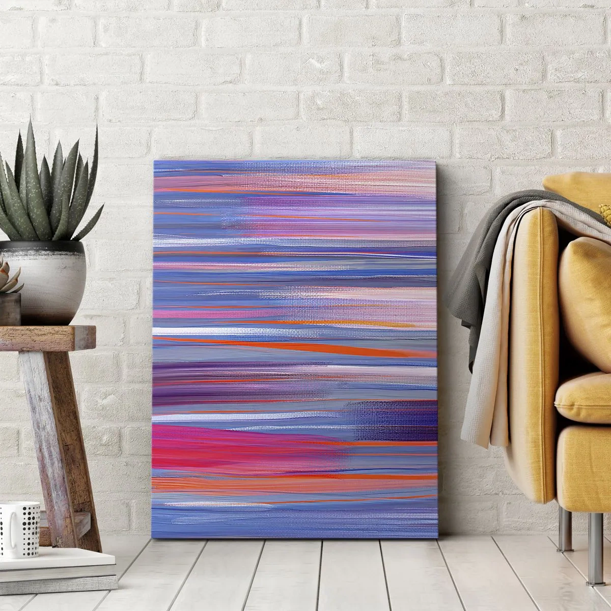 Lærredstryk - Billede på lærred - Opstigning - 50x70 cm