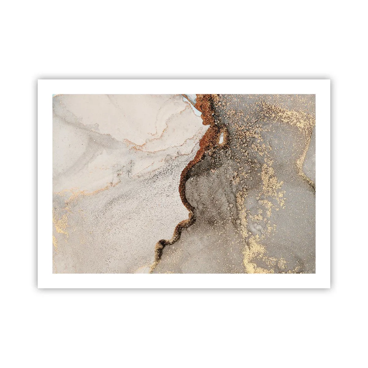 Plakat - På farvegrænsen - 70x50 cm