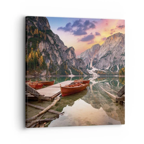 Lærredstryk - Billede på lærred - Dagens løfte - 30x30 cm