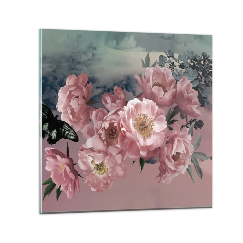 Billede på glas - Højdepunktet af romantikken - 70x70 cm