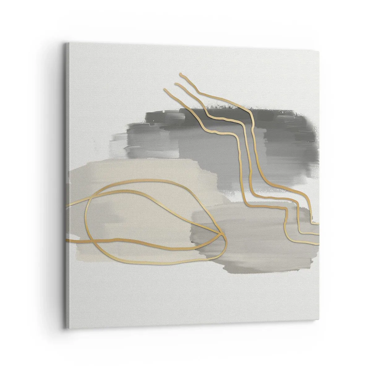 Lærredstryk - Billede på lærred - Vedholdenhed og bevægelse - 60x60 cm