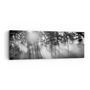 Lærredstryk - Billede på lærred - Ustoppelig sol - 90x30 cm