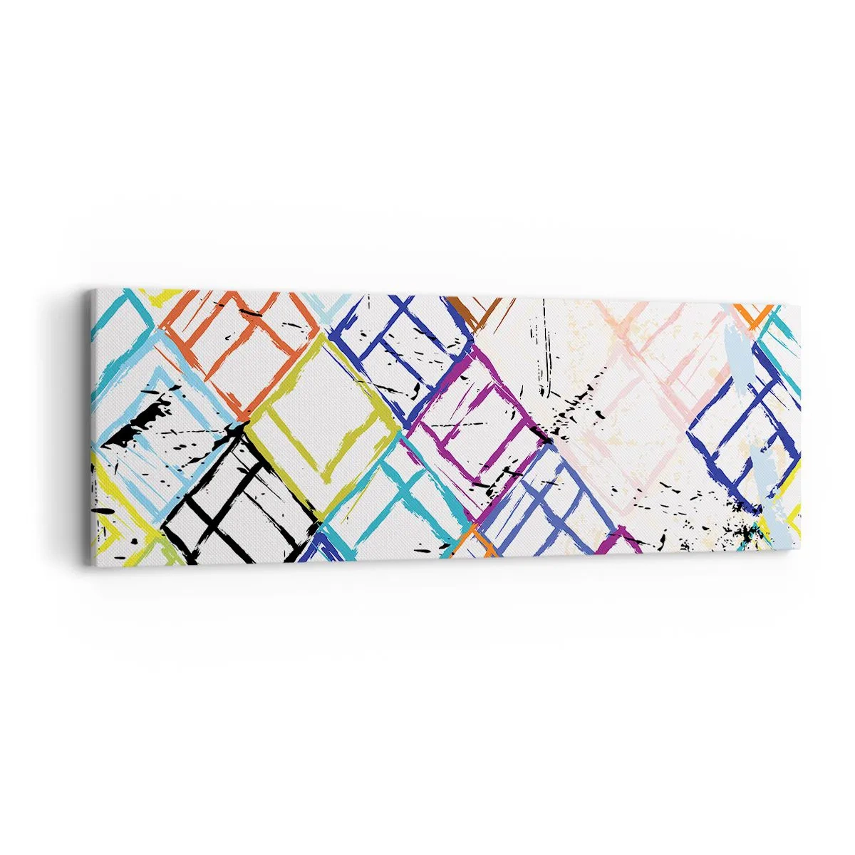 Lærredstryk - Billede på lærred - Celler til udlejning - 90x30 cm