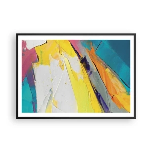 Plakat i sort ramme - Lysets anatomi - 100x70 cm