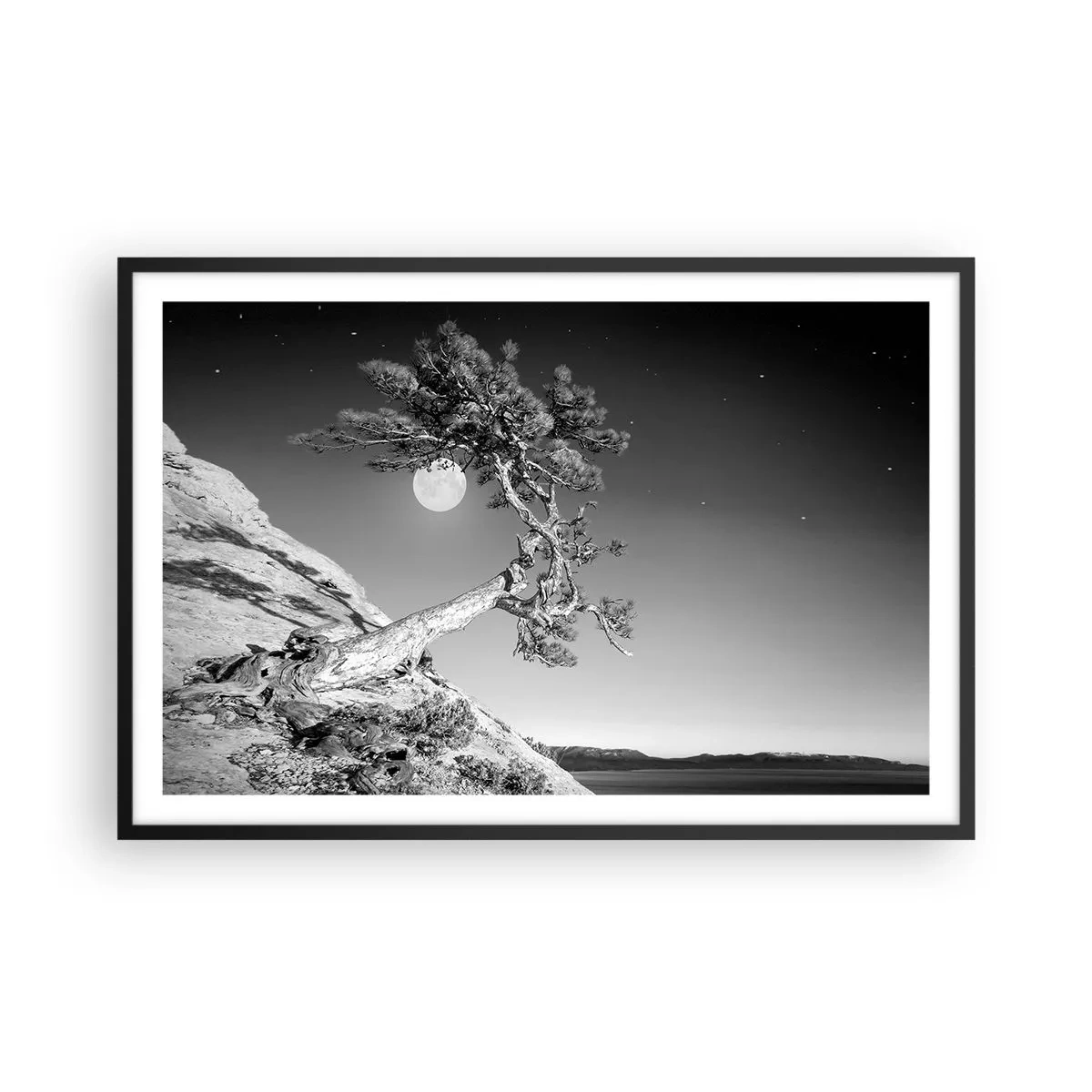 Plakat i sort ramme - Den sejrrige kriger - 91x61 cm