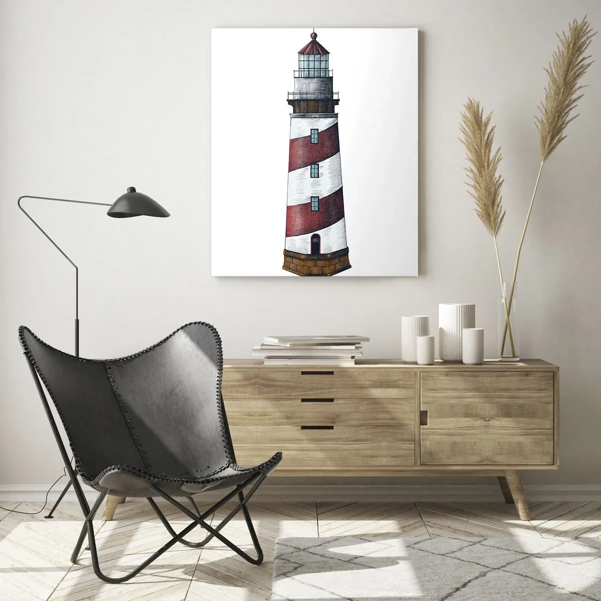 Billede på glas - Altid på vagt - 50x70 cm