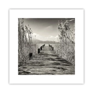 Plakat - I græssernes fred - 30x30 cm