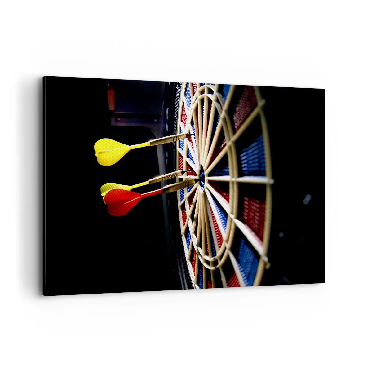 Lærredstryk - Billede på lærred - Lige til sagen - 100x70 cm