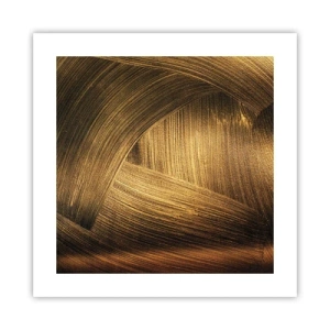 Plakat - I den gyldne labyrint - 40x40 cm