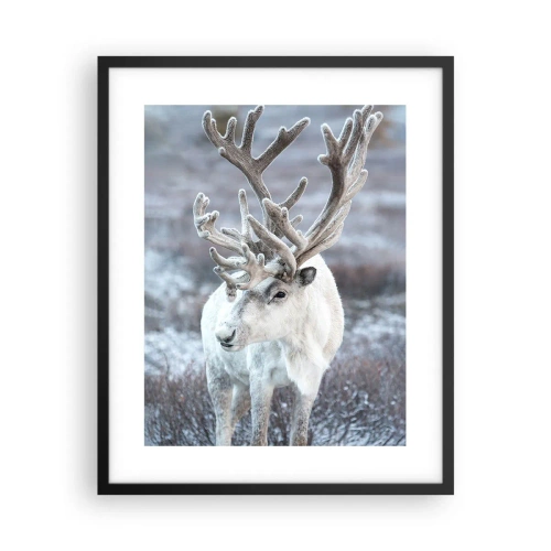 Plakat i sort ramme - Portræt i solen - 40x50 cm