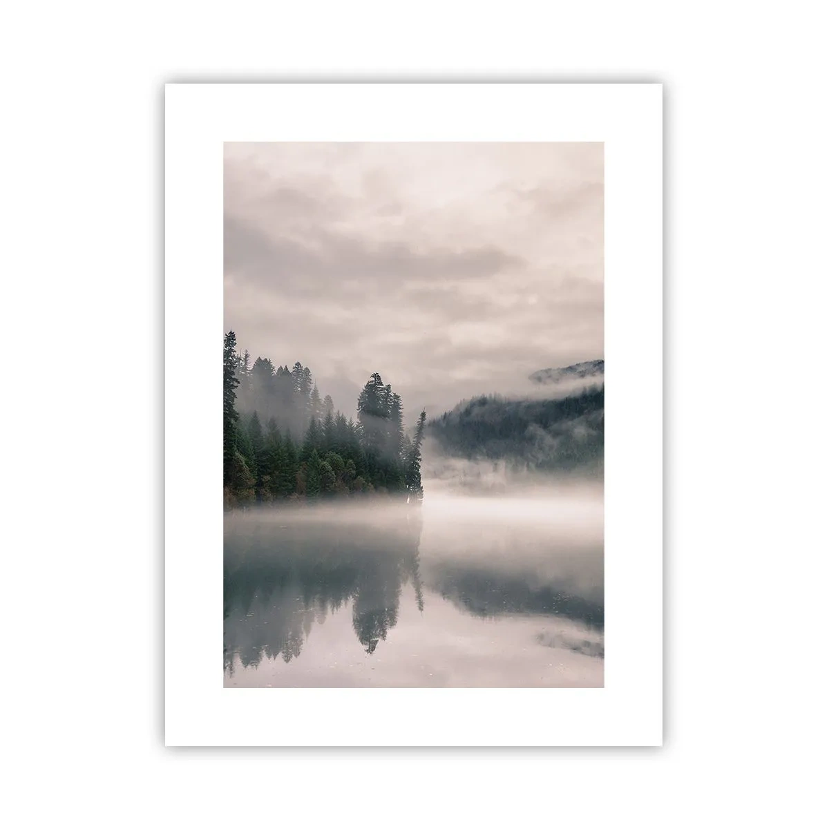 Plakat - I drømmen, i tågen - 30x40 cm